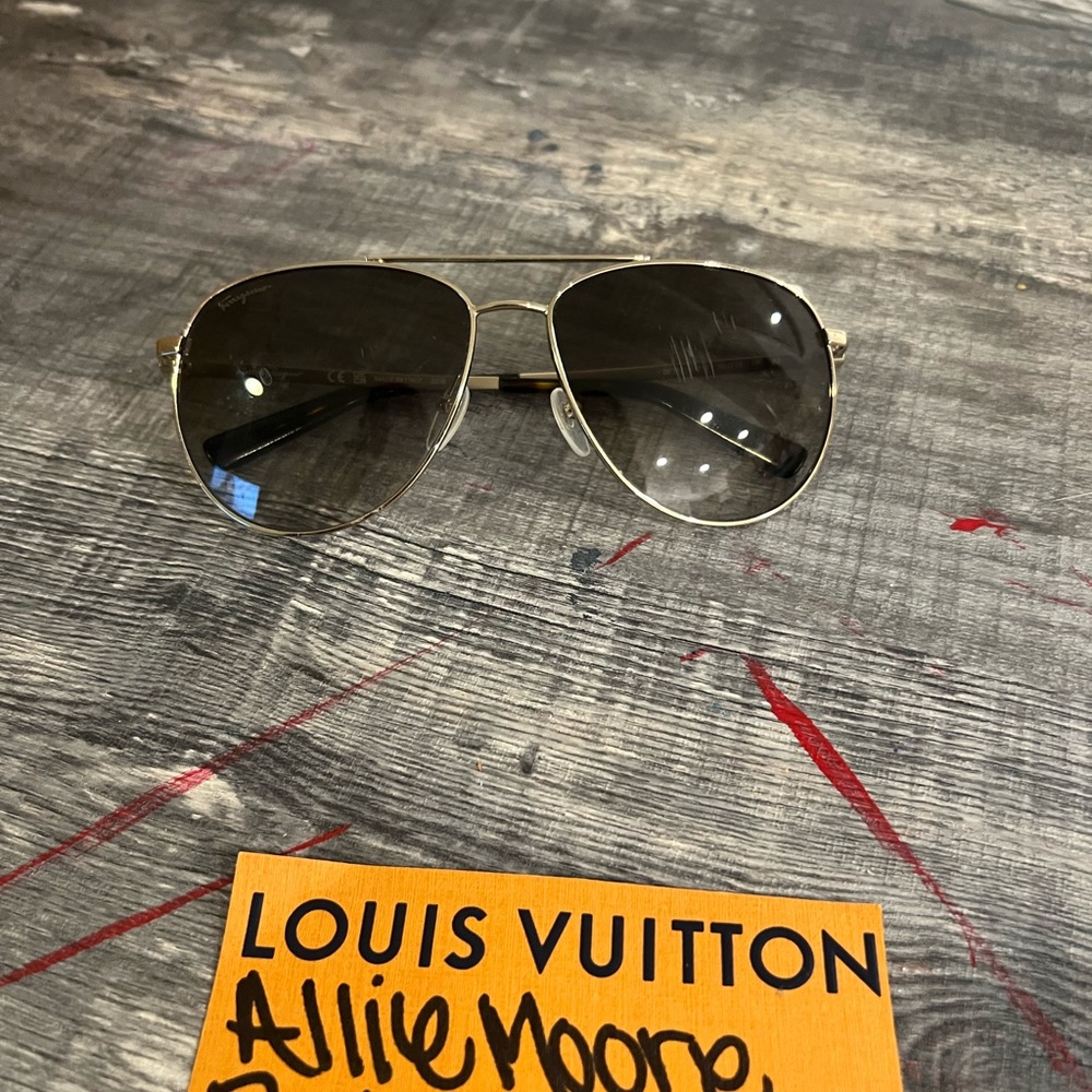 Salvatore Ferragamo Aviator Sunglasses